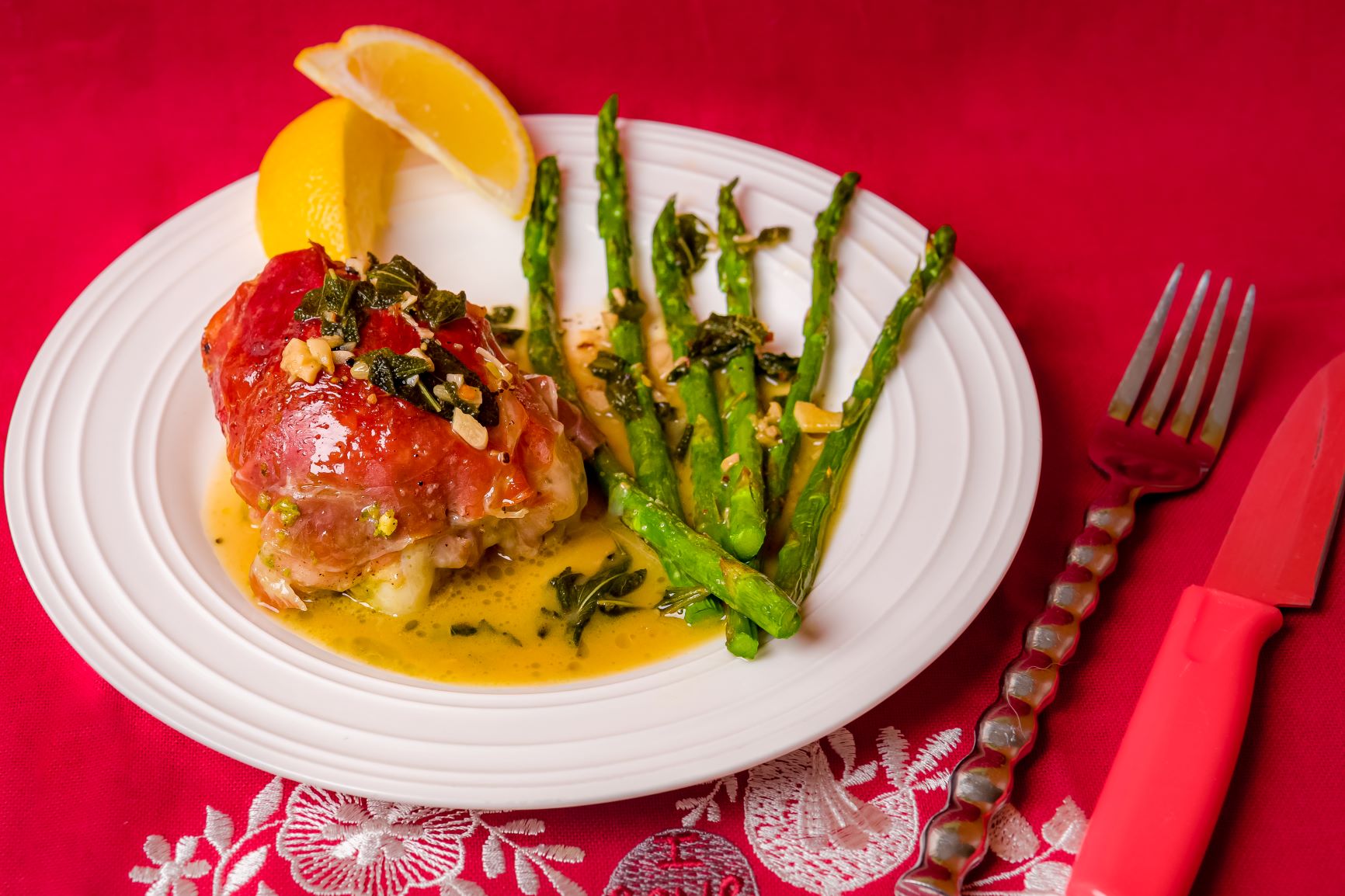 Chicken Saltimbocca Zuzu Style