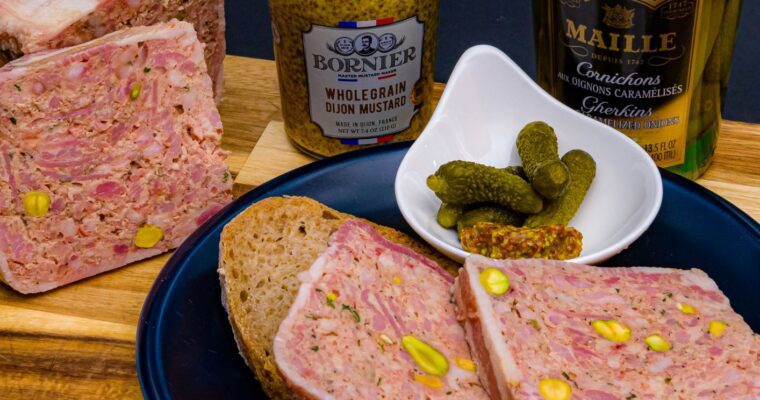 Country Pate with Pistachios (terrine)